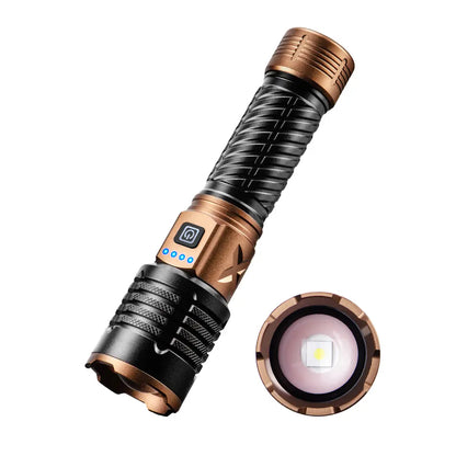 Helius TY-1088 Zoomable Rechargeable Flashlight