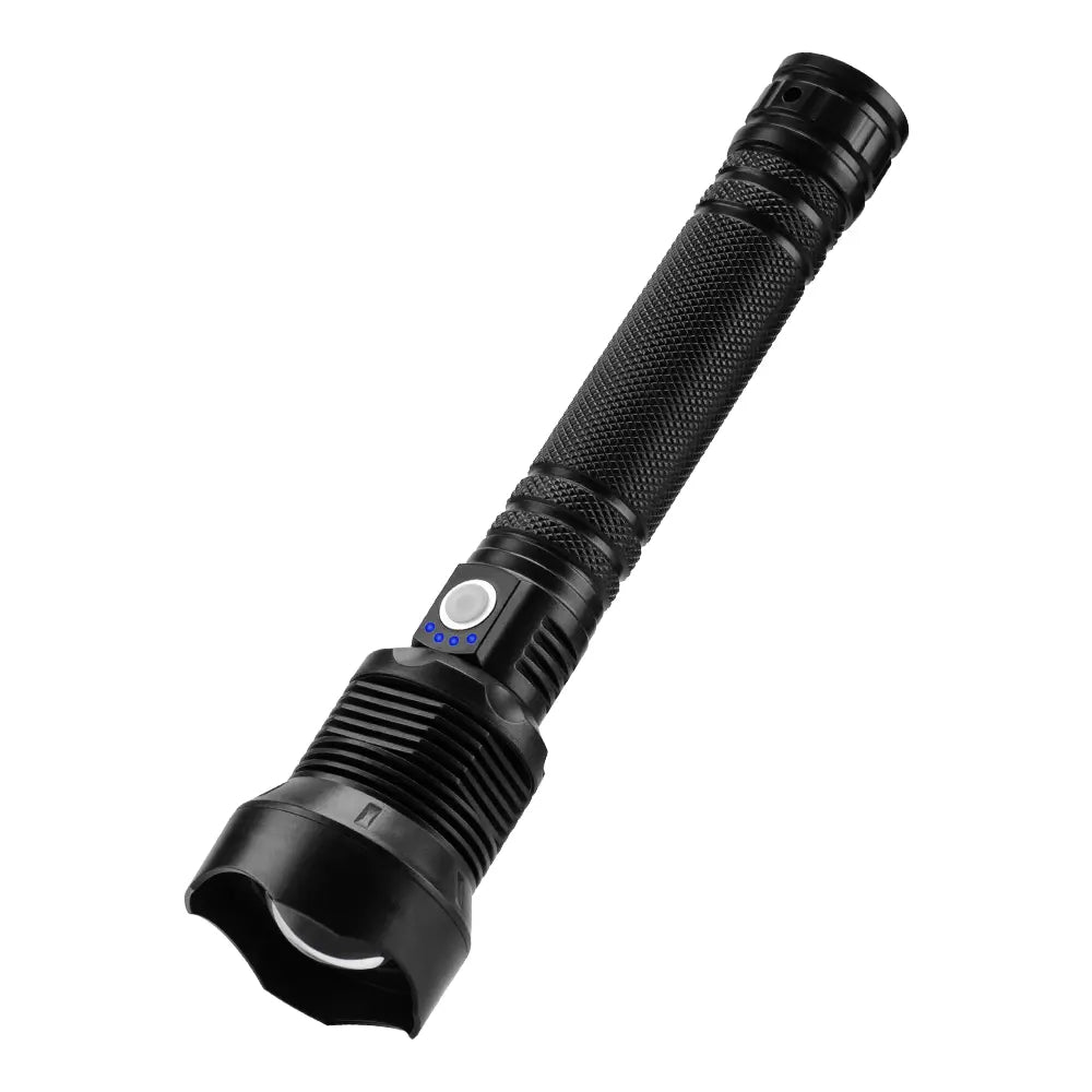 Helius X92 ABS Rechargeable Zoomable LED Flashlight