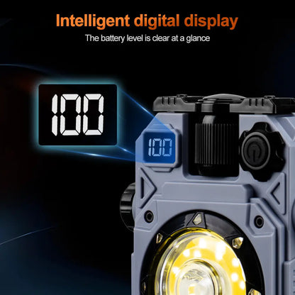 Helius Y018 Multifunctional Solar Powered Camping Light
