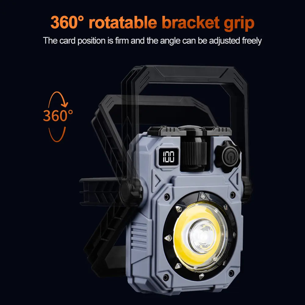 Helius Y018 Multifunctional Solar Powered Camping Light
