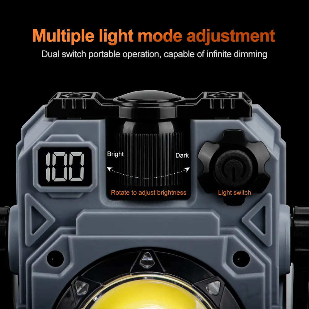 Helius Y018 Multifunctional Solar Powered Camping Light