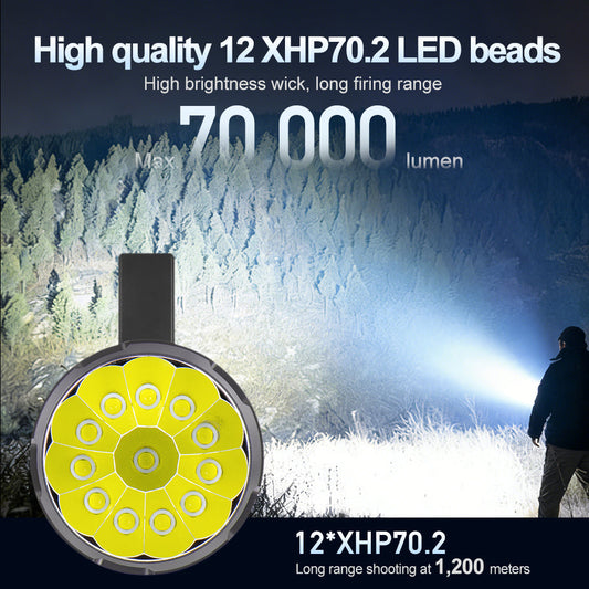 Helius H-12C 70000 Lumens High Power Search Light