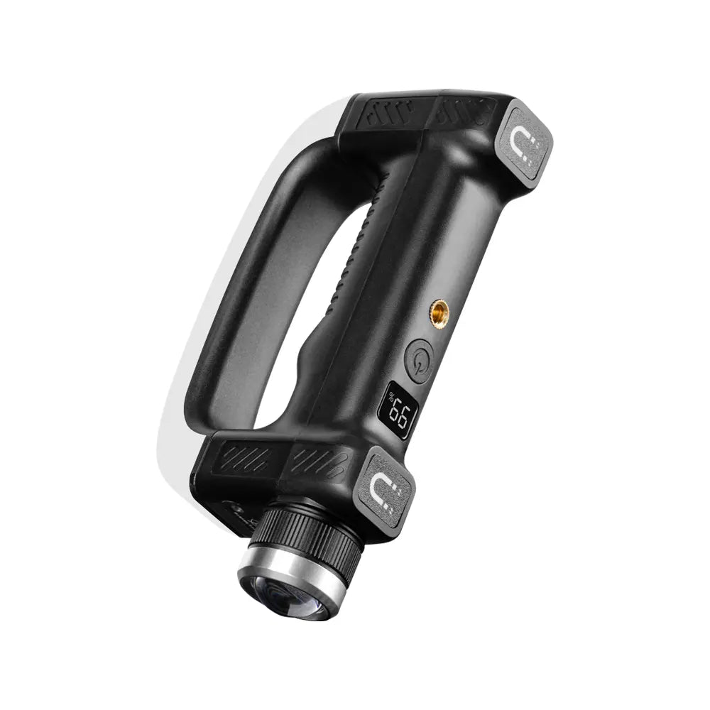 Helius HW226 Dual Magnetic Multifunction Zoomable Flashlight
