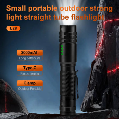 Helius L28 Lightweight Tail Switch Protable Flashlight