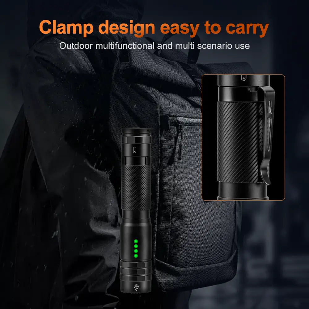 Helius L28 Lightweight Tail Switch Protable Flashlight