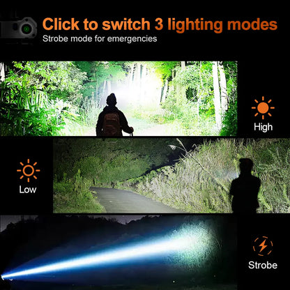 Helius L28 Lightweight Tail Switch Protable Flashlight