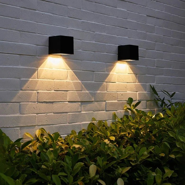 Applique murale extérieur pour terrasse solaire