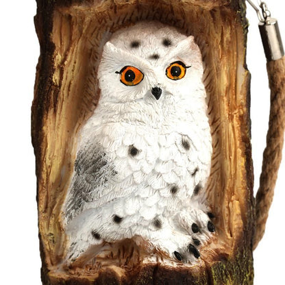 Animaux solaire Souche lumineuse Hibou