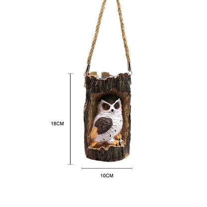 Animaux solaire Souche lumineuse Hibou