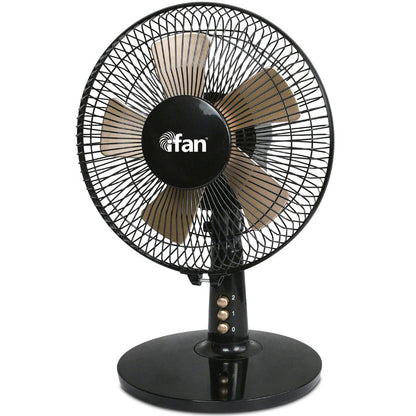 iFan 9 Desk Fan – 5 Blades. Turbo Fan. Vortex Airflow. Adjustable Tilt. Oscillation. Energy-saving. 2-Speed. black. IF404
