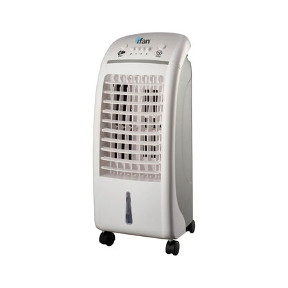 iFan Evaporative Air Cooler – Strong Vortex Airflow. Oscillation. Dust Filter. Efficient. Quiet. 6L Water Tank. 3-Speed. white. IF7310