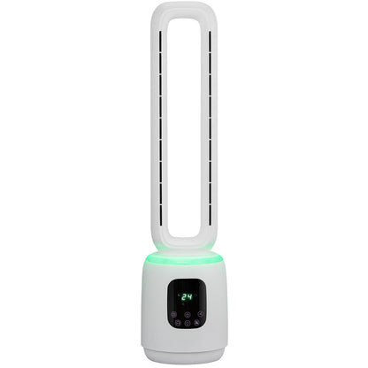 [CLIMATE VOUCHER $400] iFan DC Bladeless Tower Fan – Remote Control. Oscillation. Timer. LED Lamp. Touch-screen. 3 Modes. 24-Speed. IF7463