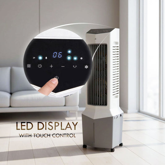 [CLIMATE VOUCHER $400] iFan DC motor Air Cooler With Humidifier | Evaporative Air Cooler | Dust Filters | 12L (IF7475)