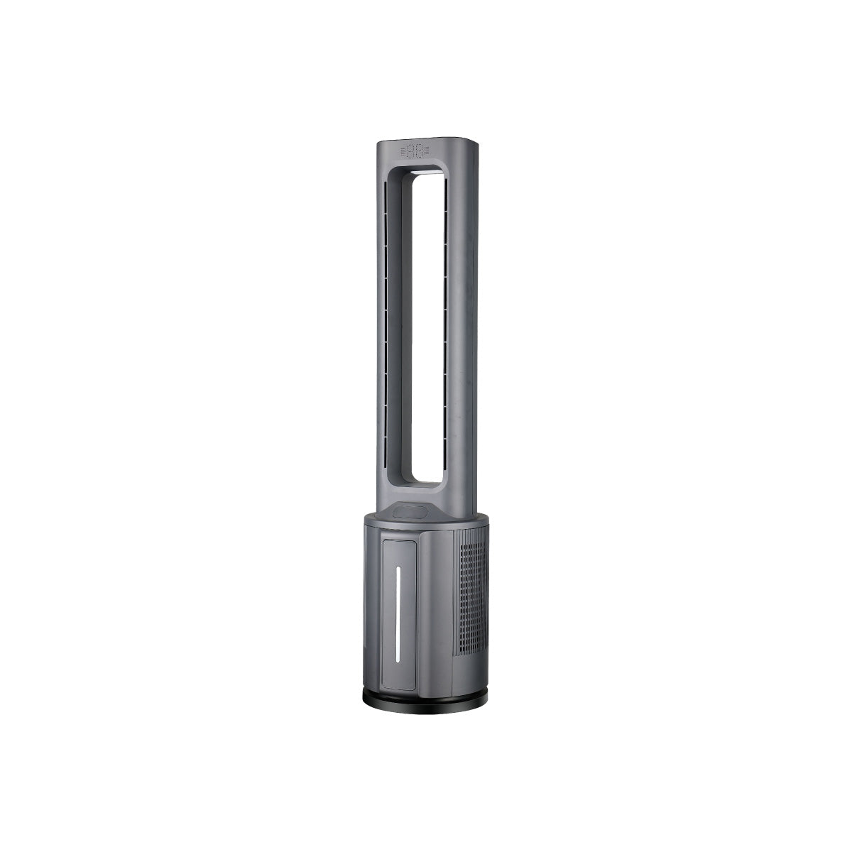 [CLIMATE VOUCHER $400] iFan DC Bladeless Tower Fan -Remote Control. Oscillation. Timer. LED Lamp. grey. IF7477