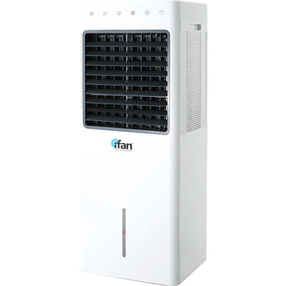 iFan Evaporative Air Cooler – Remote Control. Oscillation. Dust Filter. Ionizer. Mosquito Repellent. 9.3L Water Tank. 3-Speed. white. IF7850