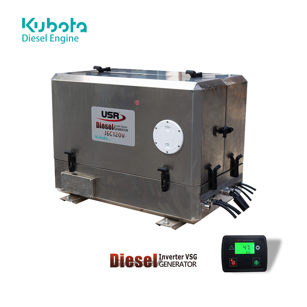 USR PMG Marine Generator JEC120 12kVA