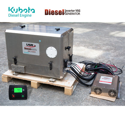 USR PMG Marine Generator JEC120 12kVA