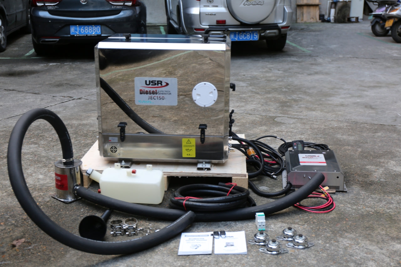 USR Kubota engine PMG Marine Yachts boat Generator JEC200 20kVA
