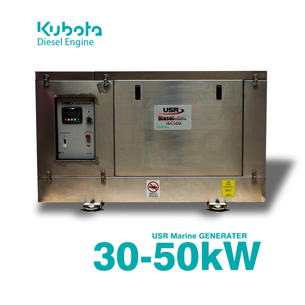 USR ETCS Kubota engine Marine boat yacht JEC series Generator 20-80kVA