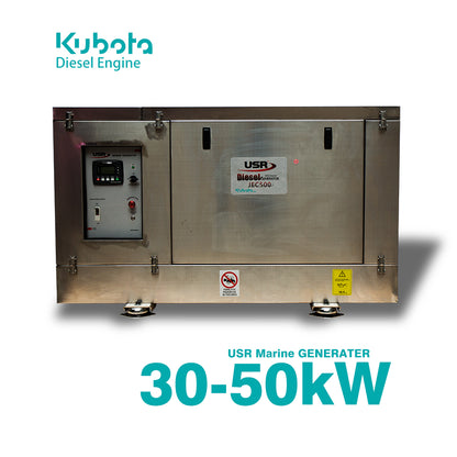 USR ETCS Kubota engine Marine boat yacht JEC series Generator 20-80kVA