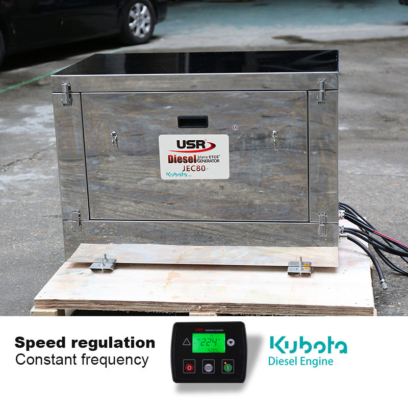 USR ETCS Kubota engine Marine boat yacht JEC series Generator 6-20kVA