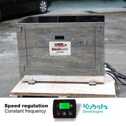 USR ETCS Kubota engine Marine boat yacht JEC series Generator 6-20kVA