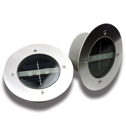 Balise solaire extérieure à Enterré (Inox)