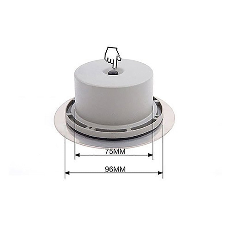 Balise solaire extérieure à Enterré (Inox)