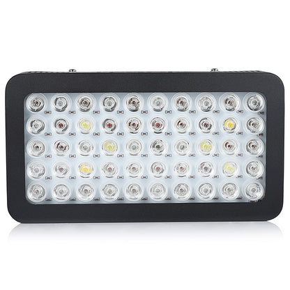 50*6W Full Spectrum Black LED Grow Fish Aquarium Lights