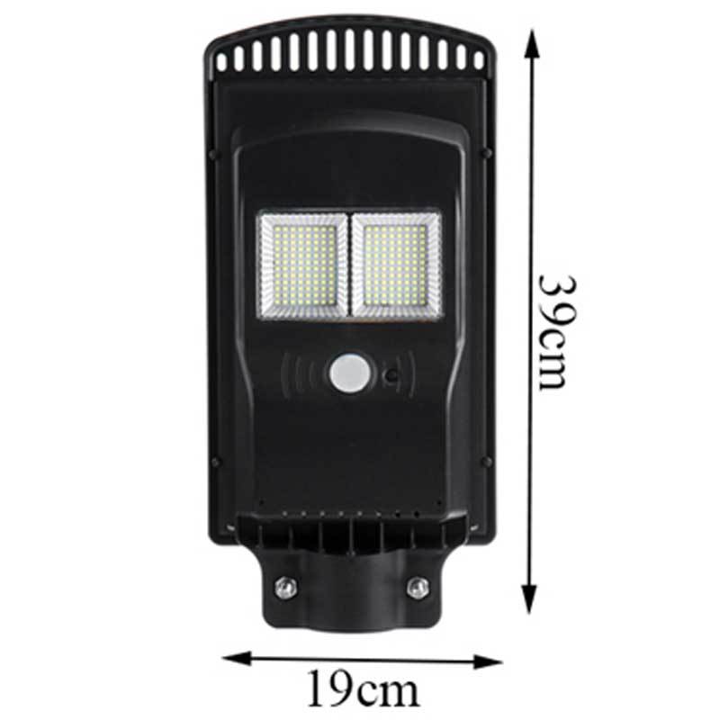 Lampadaire Solaire <br> Double Bloc 80 Watt