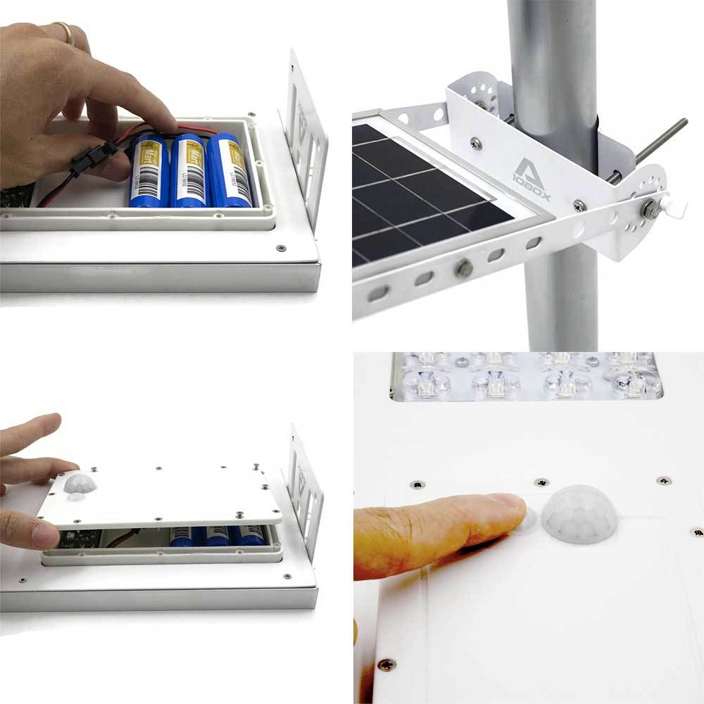 Lampadaire Solaire <br> Alpha X1080