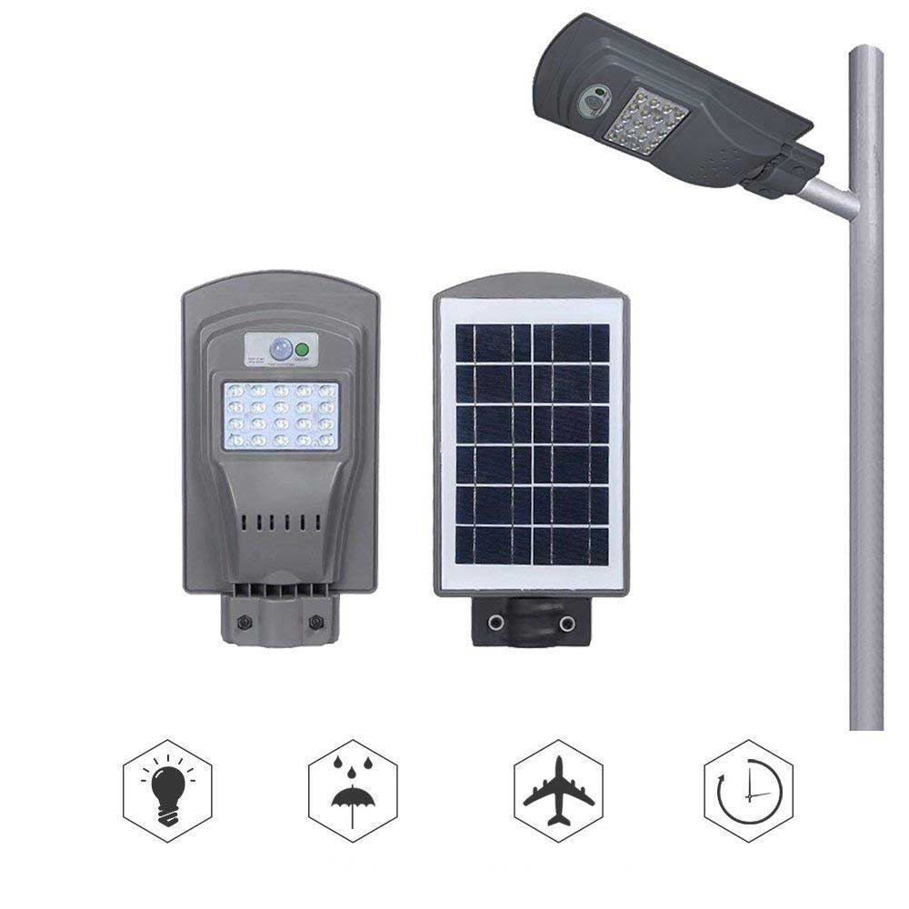 Lampadaire Solaire <br> Mono Bloc 20 Watt