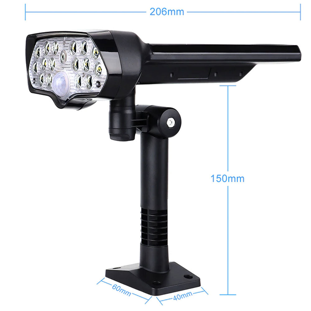 Lampe solaire jardin Extérieur Shark LED