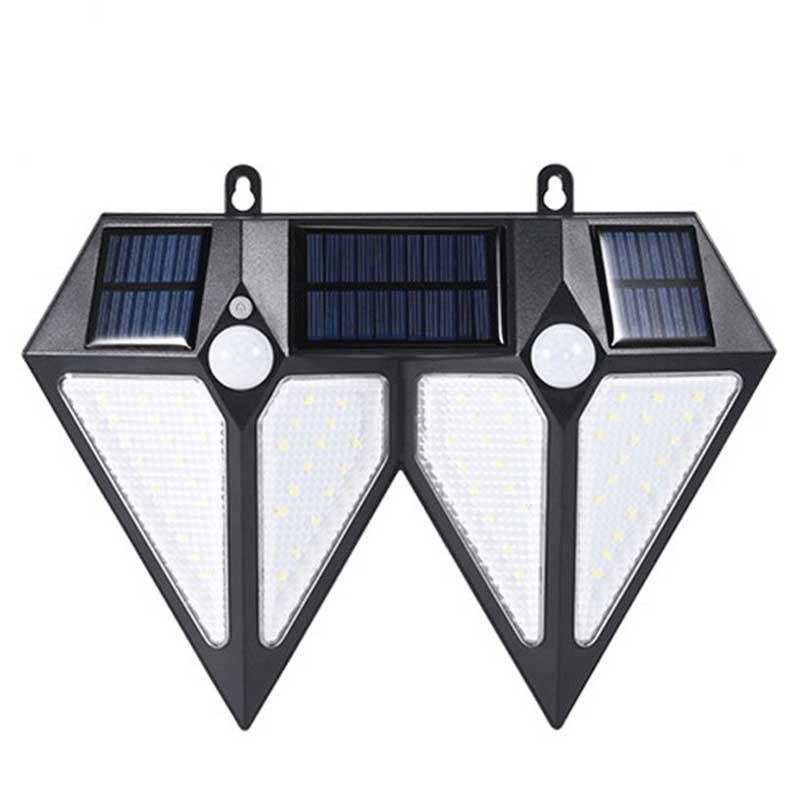 Applique murale solaire Double 80 LED