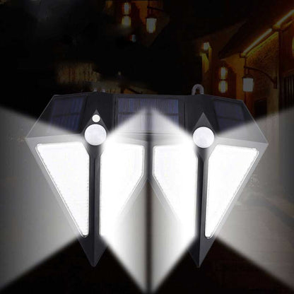 Applique murale solaire Double 80 LED