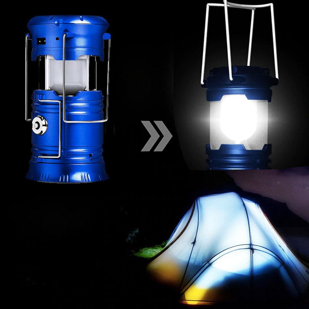 Lampe de Camping rechargeable Solaire