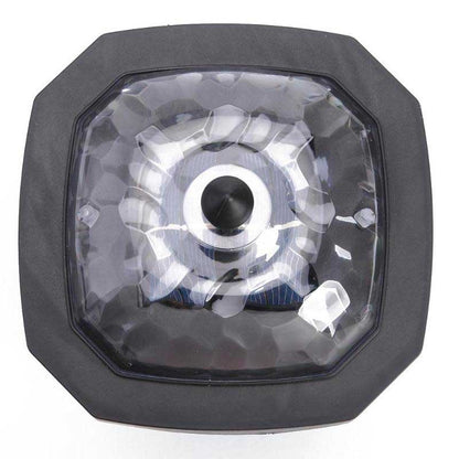 Piquet solaire jardin Chapeau pour Pilier Noire