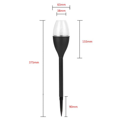 Piquet solaire jardin Bougie de Pelouse