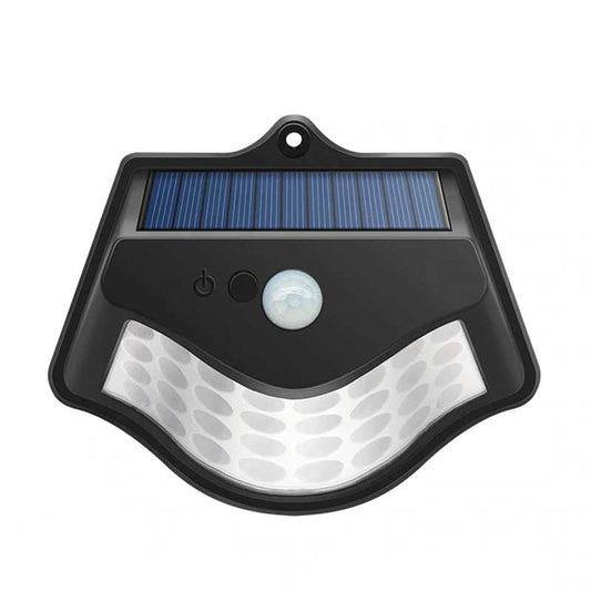 Applique murale solaire 32 LED noire