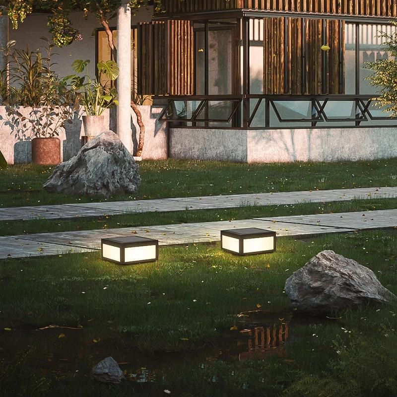 Lampe solaire design Low Solar Cube