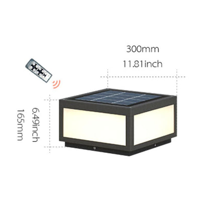 Lampe solaire design Low Solar Cube