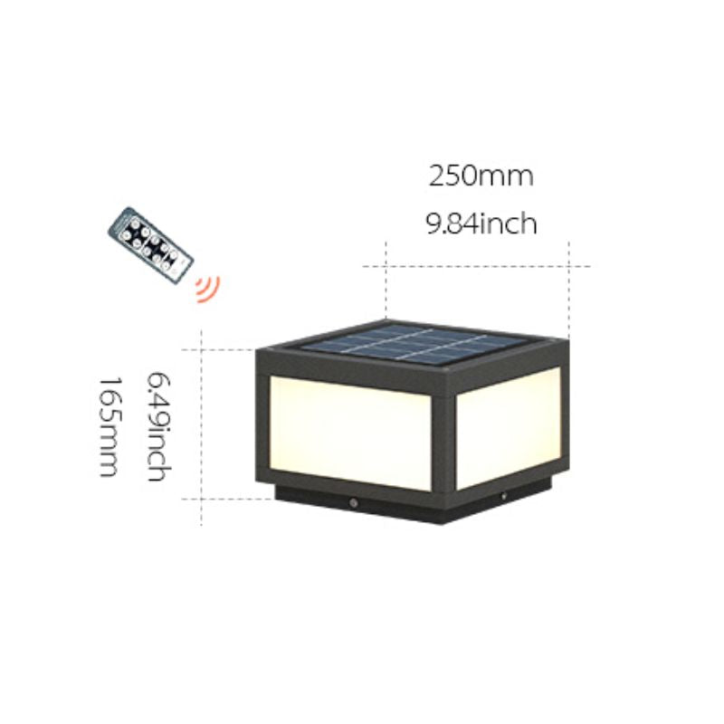 Lampe solaire design Low Solar Cube