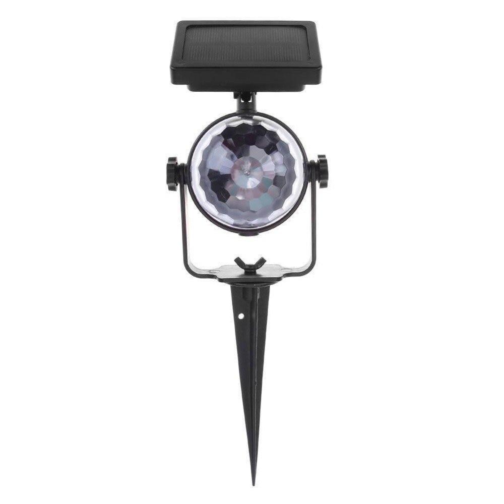 Piquet solaire jardin Boule disco lumineuse