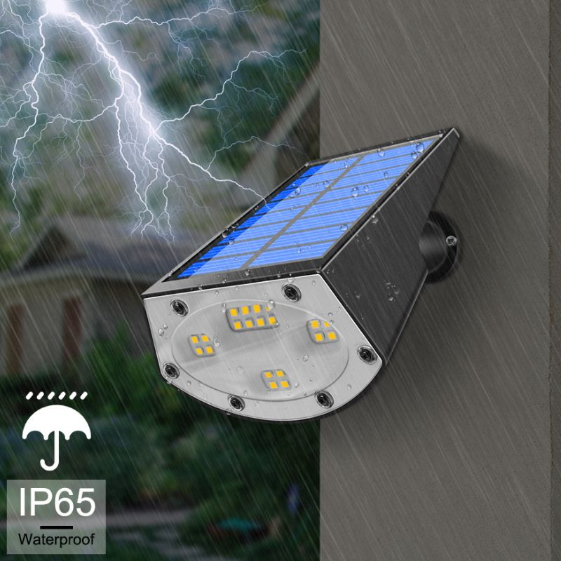 Lampe solaire jardin à piquer (1/2/4 PCS)
