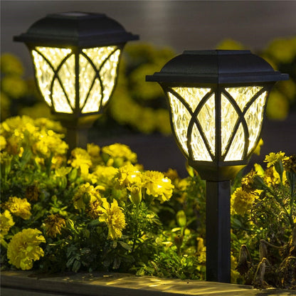 Piquet solaire jardin Balise de Cristal (6 Pcs)
