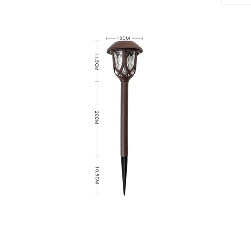 Piquet solaire jardin Balise pour Allée