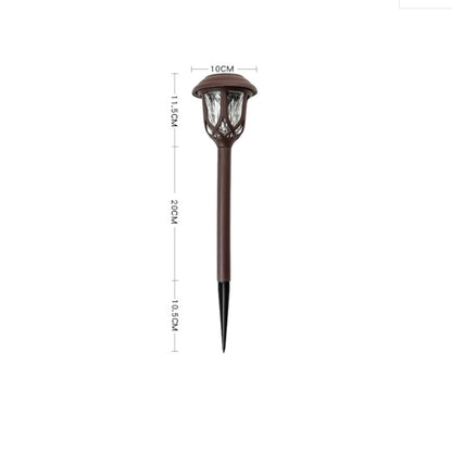 Piquet solaire jardin Balise pour Allée