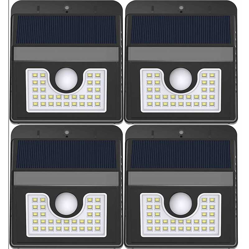 Applique murale solaire Mini LED Lot 4