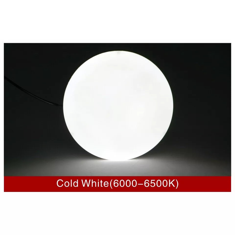 Round 48W LED Ceiling Light Panel with PIR Motion Sensor – Ultra Slim. Waterproof. Modern Design
