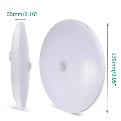 Round 48W LED Ceiling Light Panel with PIR Motion Sensor – Ultra Slim. Waterproof. Modern Design